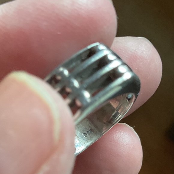 NWOT Sterling Silver 925 Greek design ring Size US 6 - Picture 7 of 13